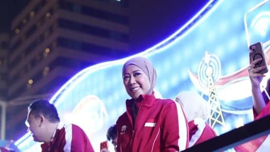 Meutya Hafid Ajak Masyarakat Tetap Peduli Korban Gempa NTT Saat Karnaval Kemerdekaan