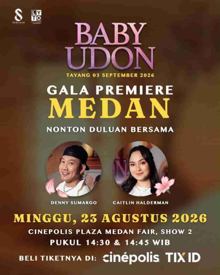 Tak Kuasa Tahan Tangis! Denny Sumargo dan Fanny Kondoh Peluk Penonton di Solo, Tur Gala Premiere ‘Baby Udon’ di 9 Kota Besar Indonesia