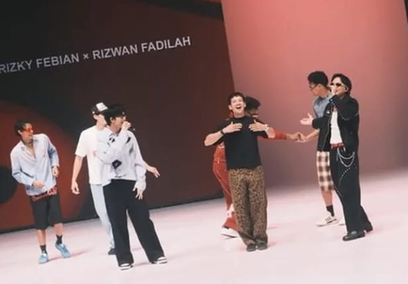 Risky Febian Tampil di BTN Fashion Week Bareng Sang Adik Rizwan Fadilah