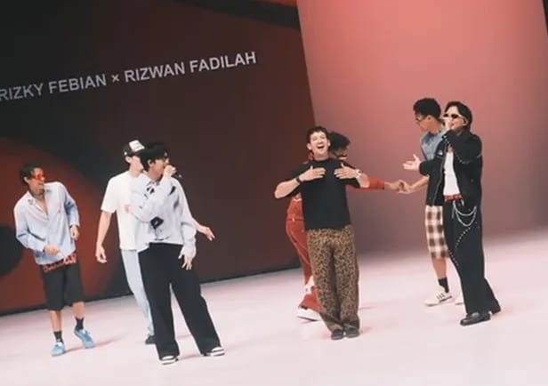 Risky Febian Tampil di BTN Fashion Week Bareng Sang Adik Rizwan Fadilah