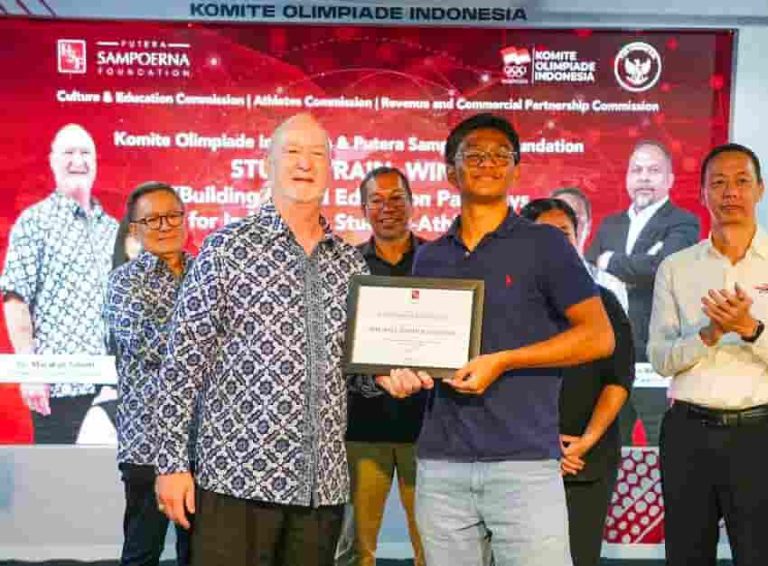 Komite Olimpiade Indonesia Gandeng PSF Perluas Beasiswa bagi Atlet Indonesia
