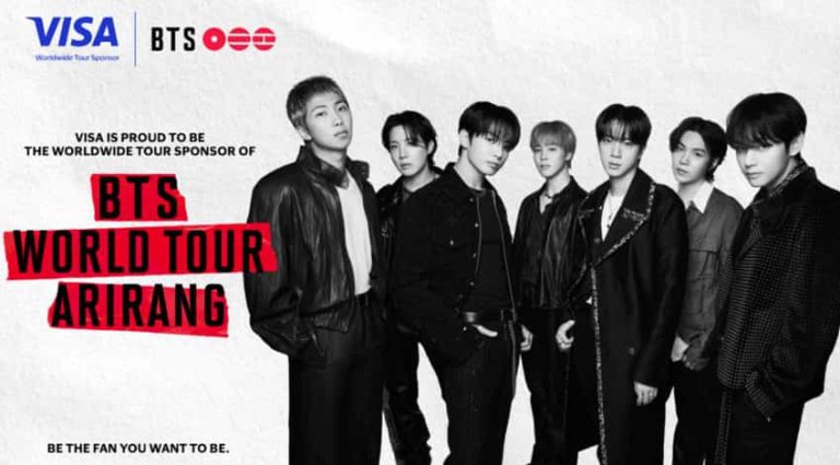 Visa Perkuat Posisi Strategis di Industri Global Melalui "BTS WORLD TOUR 'ARIRANG'"