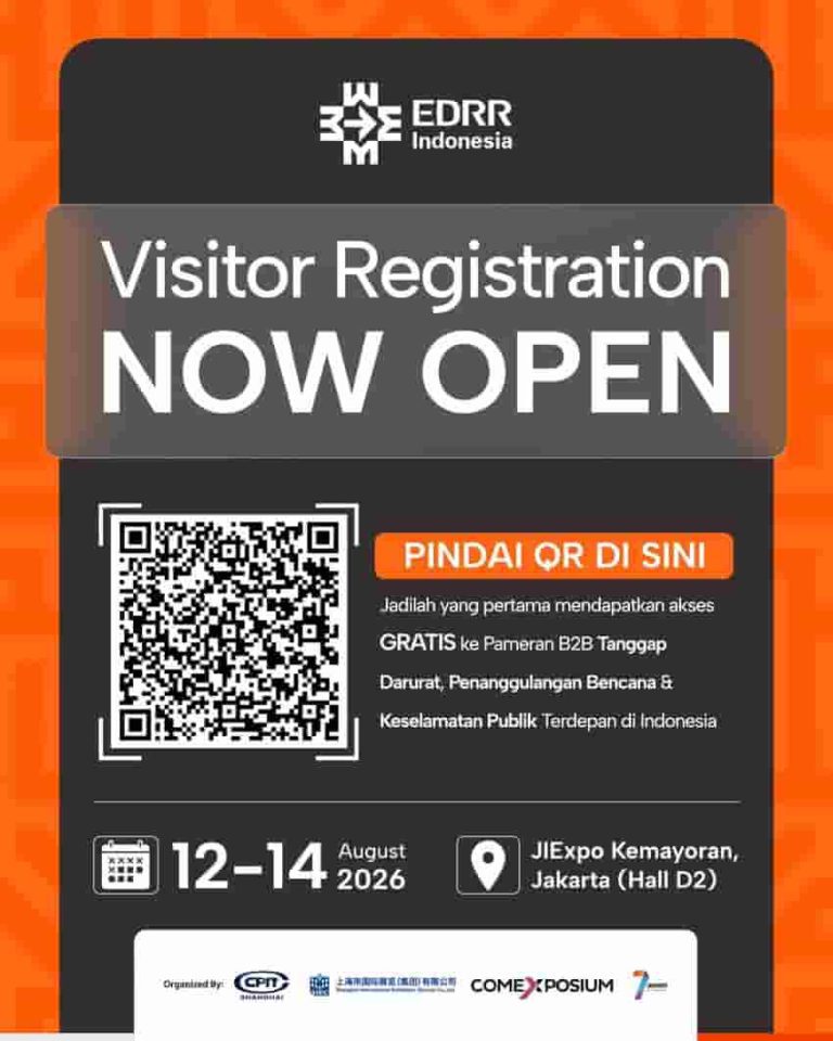 Edrr Indonesia 2026 Siap Digelar, Pra-Registrasi Mudahkan Kehadiran Pengunjung