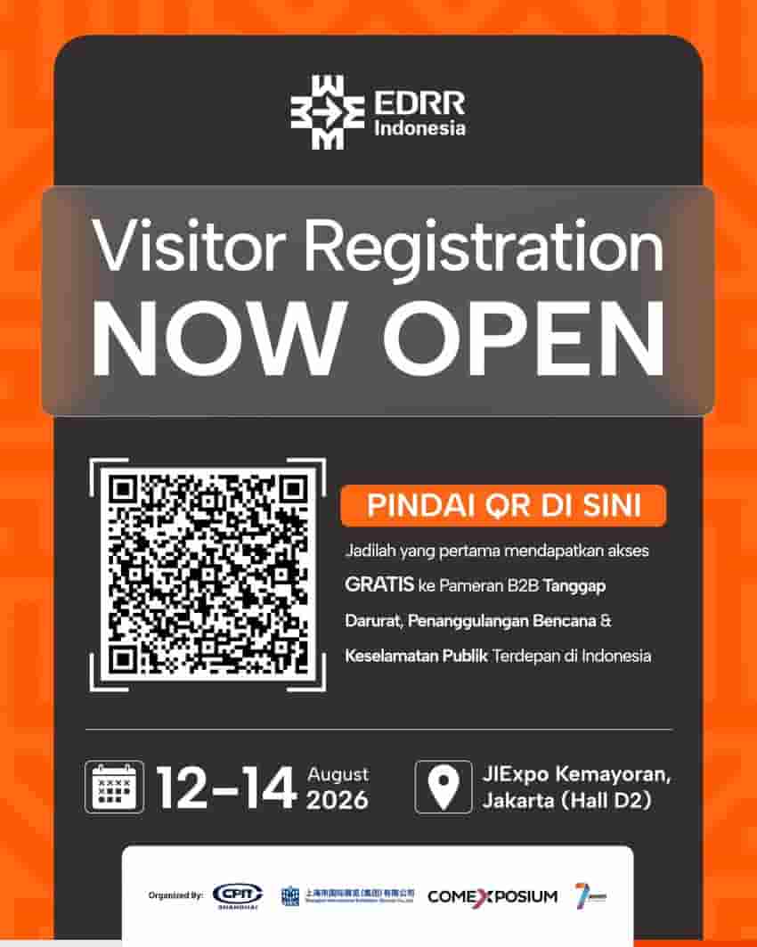 Edrr Indonesia 2026 Siap Digelar, Pra-Registrasi Mudahkan Kehadiran Pengunjung