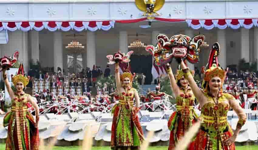 Panggung Seni di Istana Merdeka Tampilkan Keberagaman Indonesia pada HUT ke-81 RI