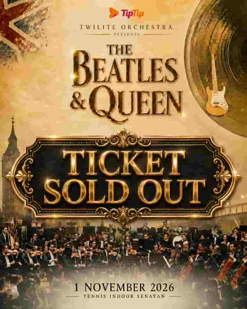 Twilite Orchestra Presents The Beatles & Queen Habis Terjual dalam Kurang Satu Jam Sejak Penjualan Dibuka