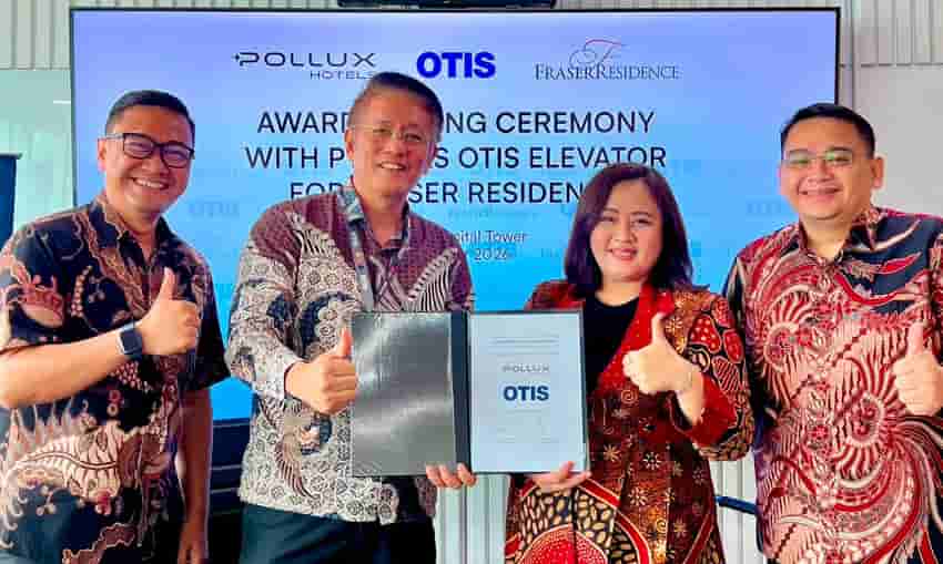 Fraser Residence Gandeng OTIS, Infrastruktur Elevator Disiapkan dengan Teknologi Digital