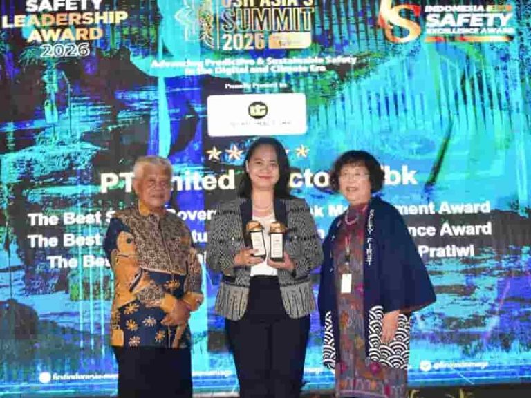 Keselamatan jadi Budaya, United Tractors Raih Indonesia Safety Excellence Award 2026