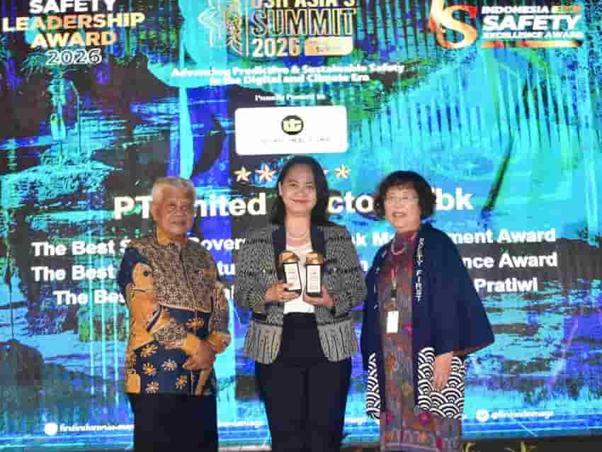 Keselamatan jadi Budaya, United Tractors Raih Indonesia Safety Excellence Award 2026