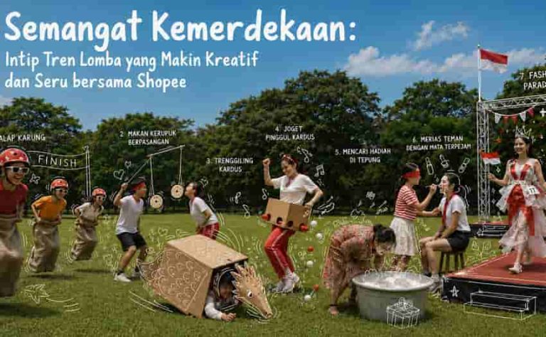 Rayakan Semangat Kemerdekaan: Intip Tren Lomba yang Makin Kreatif dan Seru bersama Shopee