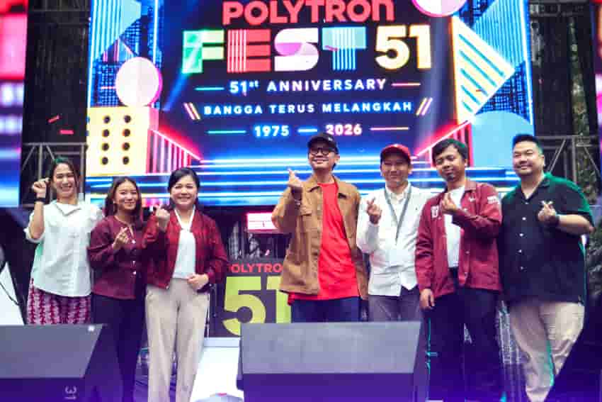 Rayakan 51 Tahun Perjalanan di Indonesia, Polytron Luncurkan Kampanye "Bangga Terus Melangkah" Bersama MALIQ & D'Essentials di Polytron Fest 2026