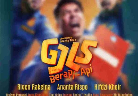 GJLS: Berapi-Api Rilis Official Poster, Trio Rigen, Rispo, dan Hifdzi Malah Ngamuk Gara-Gara Gambarnya Ngeblur
