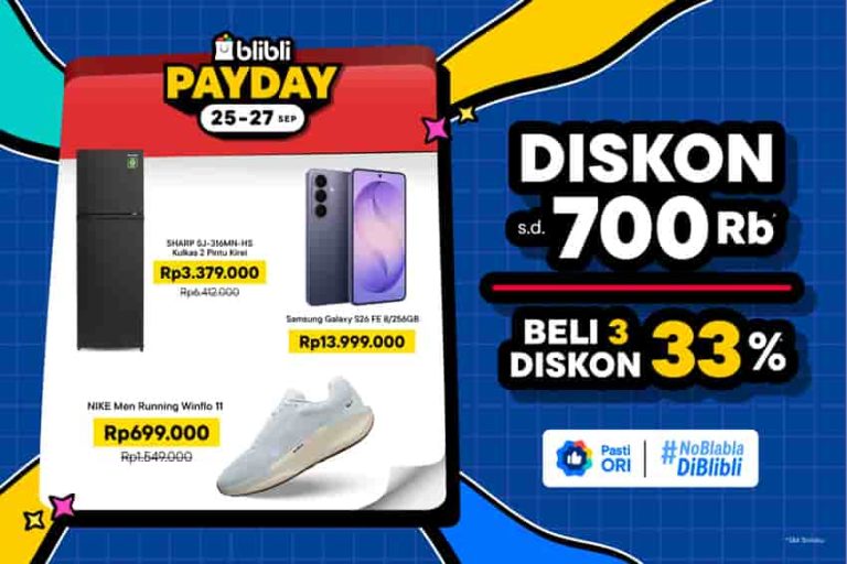 Bukan Cuma Buat Healing, Payday Juga Saatnya Upgrade: Intip 3 “Adulting List” di Blibli Pay Day