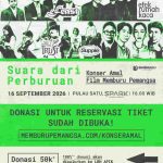 Bersama.Feast, Efek Rumah Kaca hingga Trust Orchestra, Film Memburu Pemangsa Gelar Konser Amal