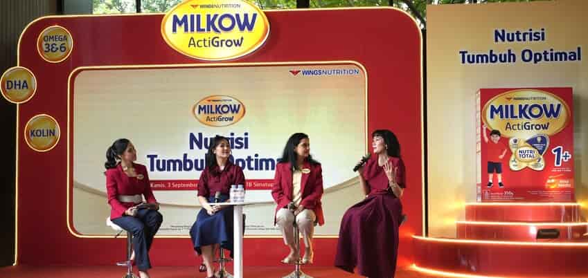 MILKOW ActiGrow Hadir dengan NutriTotal Formula, Dukung Tumbuh Optimal Si Kecil untuk Keluarga Indonesia