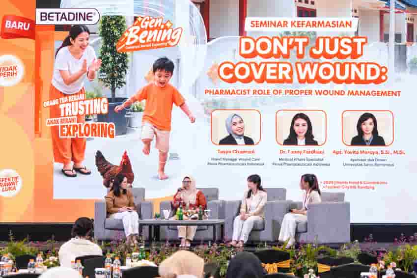 Betadine Clear Liquid Hadir untuk  Perkuat Kesiapsiagaan Perawatan Luka bersama Apoteker  di Momentum World First Aid Day 