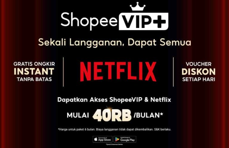 ShopeeVIP+ Hadirkan Pengalaman ‘Sekali Langganan, Dapat Semua’, Semakin Lengkap dengan Akses Netflix
