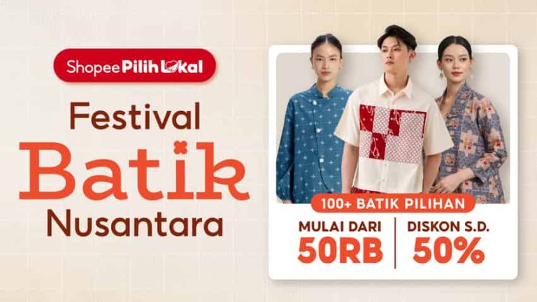 Dari Warisan Jadi Gaya Kekinian, Shopee Ajak Generasi Muda Rayakan Batik Lewat Festival Batik Nusantara