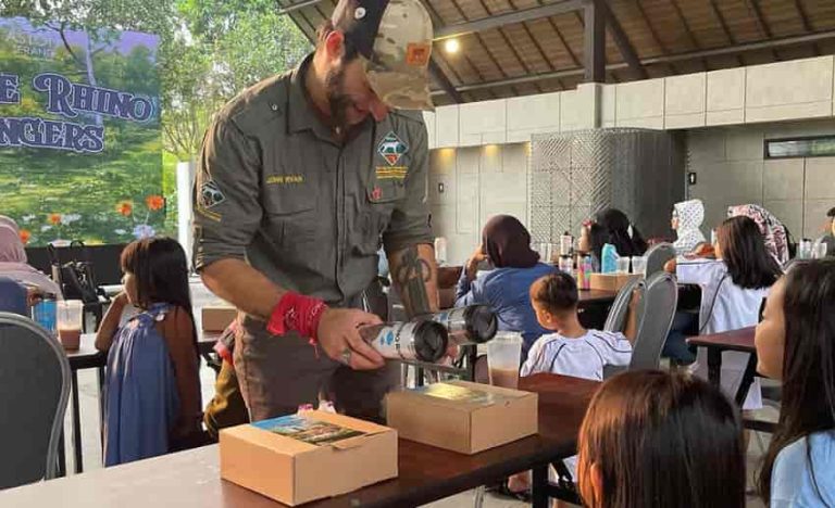 Aston Serang Adakan World Rhino Day, Guna Mengenalkan Satwa Liar Kepada Anak Anak
