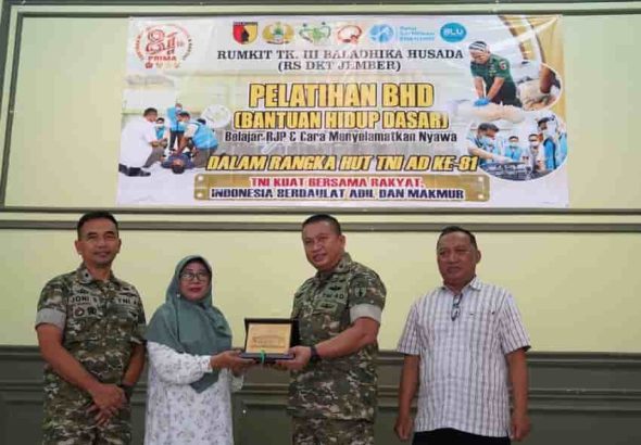 RS DKT Jember Gelar Kegiatan Mulia Sosialisasi Bantuan Hidup Dasar (BHD)