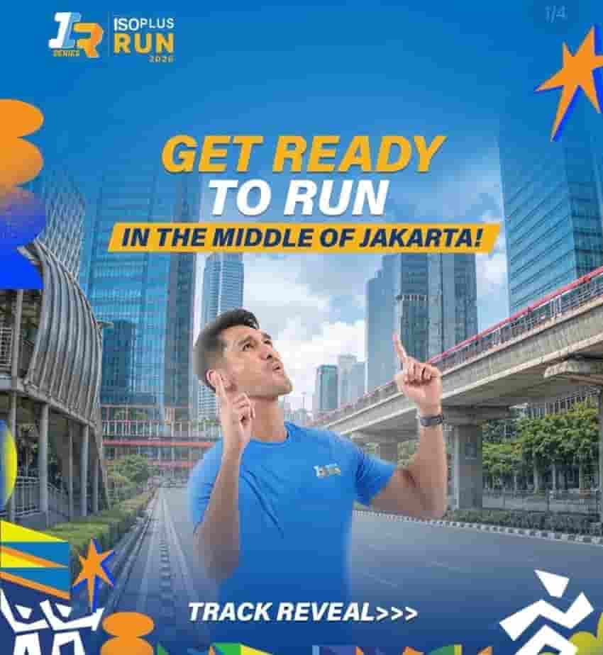 ISOPLUS Run Jakarta 2026 Digelar 6 September, Sejumlah Ruas Jalan Akan Direkayasa