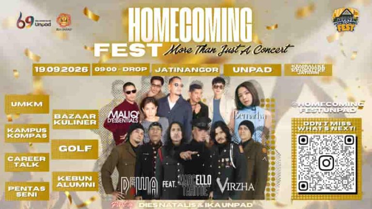 Homecoming Festival IKA Unpad 2026: Menjahit Harmoni Lintas Generasi, Mengubah "Pulang" Menjadi Pengabdian