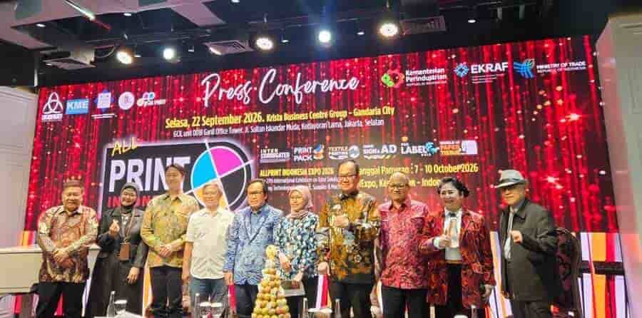 All Print Indonesia 2026, Pameran Teknologi Berskala Internasional Kembali Hadir di Jakarta