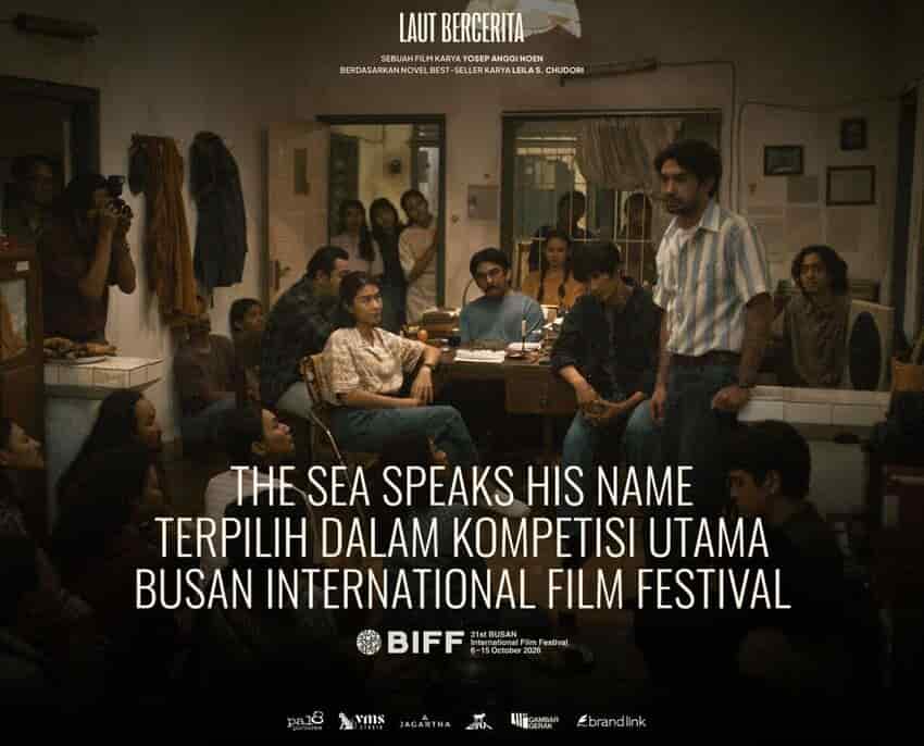 Film Laut Bercerita Terpilih Ikut Kompetisi Utama Busan International Film Festival (BIFF) 2026