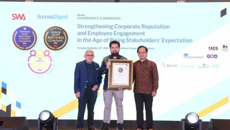 Panasonic Gobel Indonesia Raih Indonesia Most Reputable Companies Award 2026