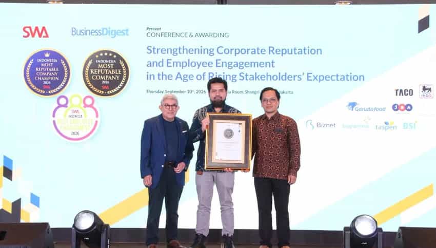 Panasonic Gobel Indonesia Raih Indonesia Most Reputable Companies Award 2026