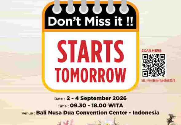 1 Hari Lagi Menuju BALI INTERFOOD EXPO 2026, Jelajahi Inovasi F&B & HORECA