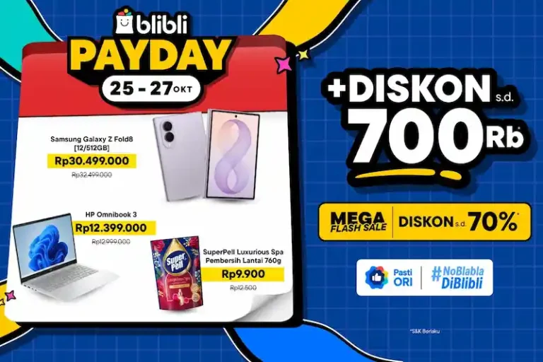 October O-Nya Apa? One Less Worry! Bikin Keseharian Lebih Praktis lewat Blibli Pay Day