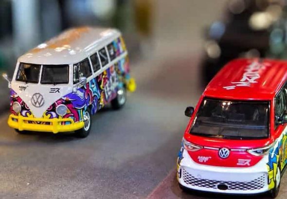 Terinspirasi Kolaborasi MINI GT x Mizu Diecast, Volkswagen ID. Buzz Hadir dalam Ukuran Nyata di IMX 2026