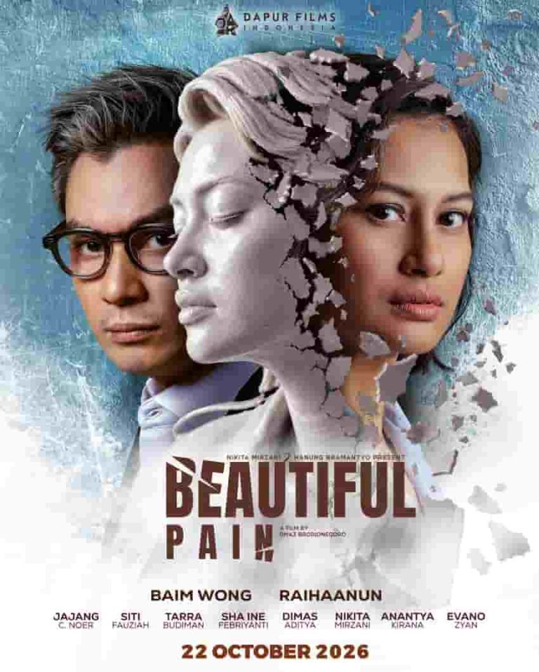 Dihancurkan Pernikahan Toksik, Patung Retak Jadi Simbol Perlawanan Raihaanun di Final Poster 'Beautiful Pain'