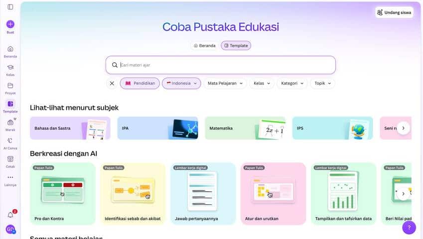 Bersama Para Guru: Canva Dukung Pendidik Indonesia dengan Berbagai Alat Baru untuk Belajar