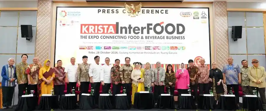 KRISTA InterFOOD 2026 Hadir Lebih Besar: 1.100 Peserta dari 16 Negara Bidik 95.000 Pengunjung