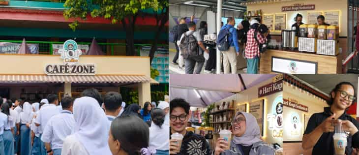 Rayakan Hari Kopi Sedunia, TOP Coffee Berikan Rasa #SerasaDiCafe ke 4 Kota dan Bagikan Lebih dari 10.000 Kopi Gratis