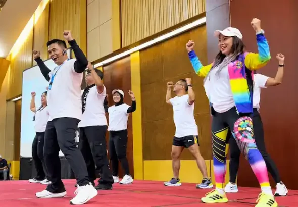 Hotel Ciputra Jakarta & Sun Life Gym Semarakkan Hidup Sehat dengan Fun Aerobic