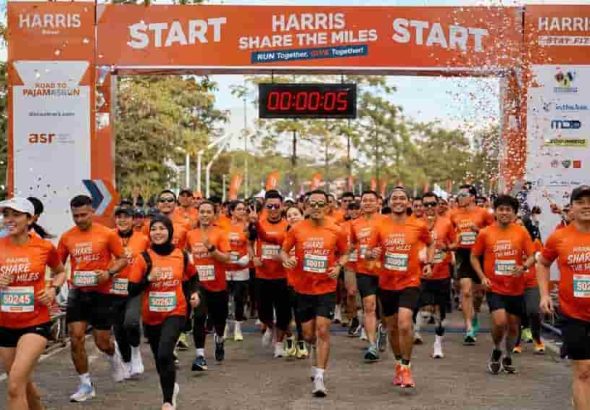 7 Kilometer untuk Sejuta Kebaikan, HARRIS Bekasi Ajak Masyarakat Berlari di SHARE THE MILES 2026