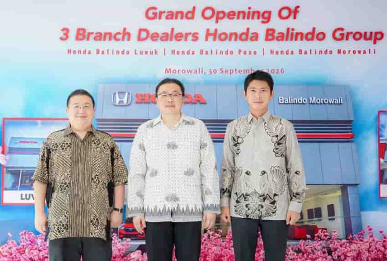 Honda Perluas Pelayanan dengan Buka 4 Dealer Baru di Sulawesi Tengah & Kalimantan Tengah