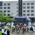 Aston Serang Gelar Gowes Bike Terkait HUT Ke-3
