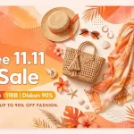 Shopee 11.11 Big Sale 2026 Gandeng no na, Hadirkan Big Flash Sale 11 RB dan Diskon 90%