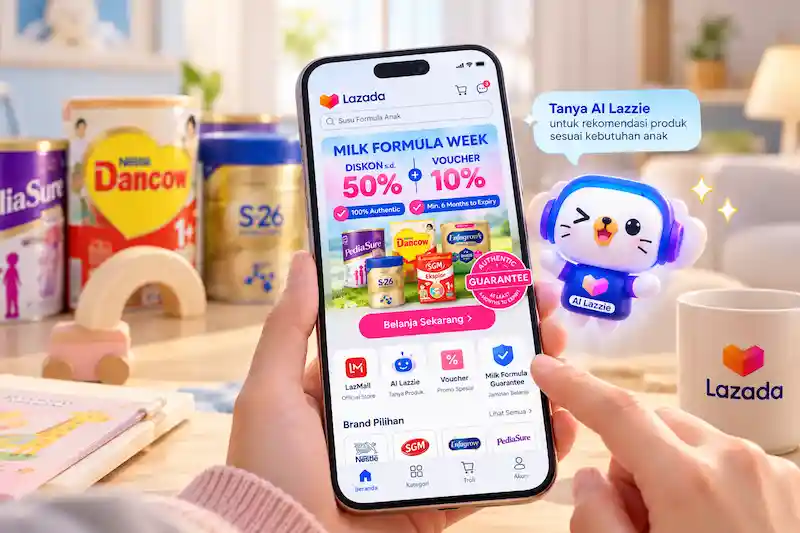 Tips Beli Susu Formula di eCommerce Biar Aman dan Asli